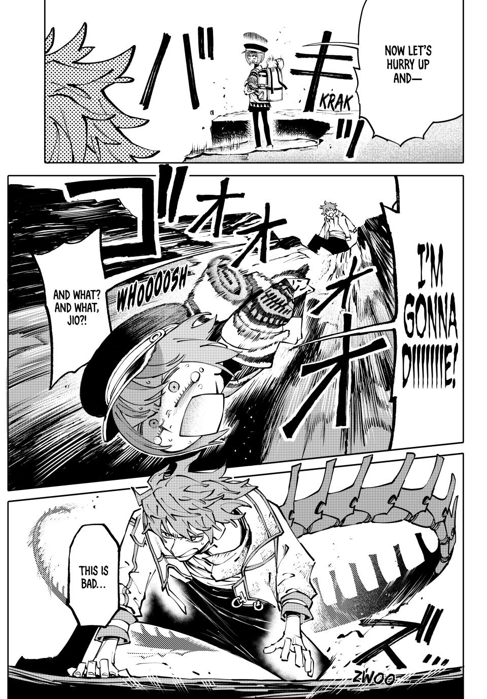 Galaxias Manga Chapter 5 page 11 - King-Killer's Message