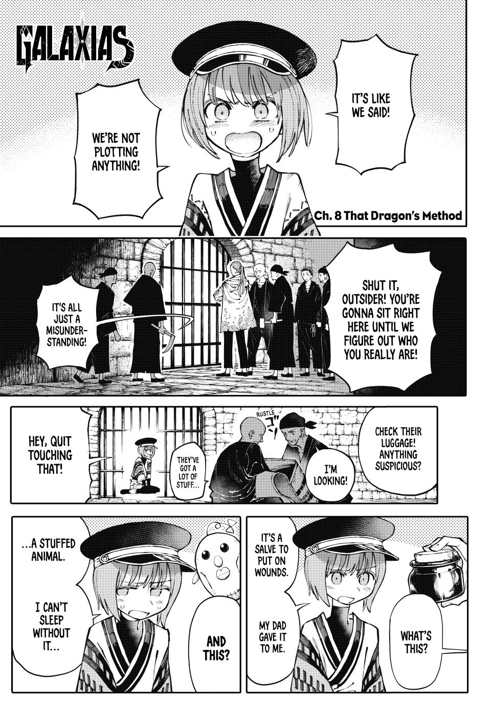 Galaxias Manga Chapter 8 page 1 - That Dragon's Method